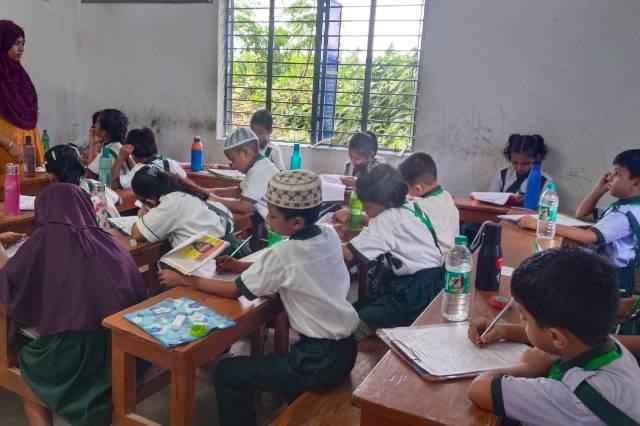 Students on an Educational Field Trip